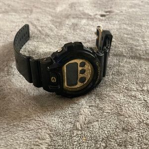Retro Original black and gold g-shock